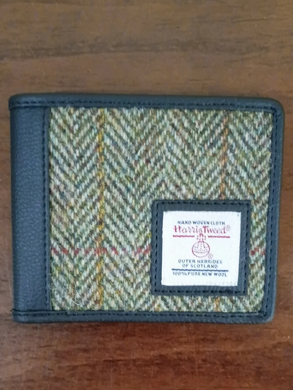Maccessori Harris Tweed Wool Wallet, NWOT